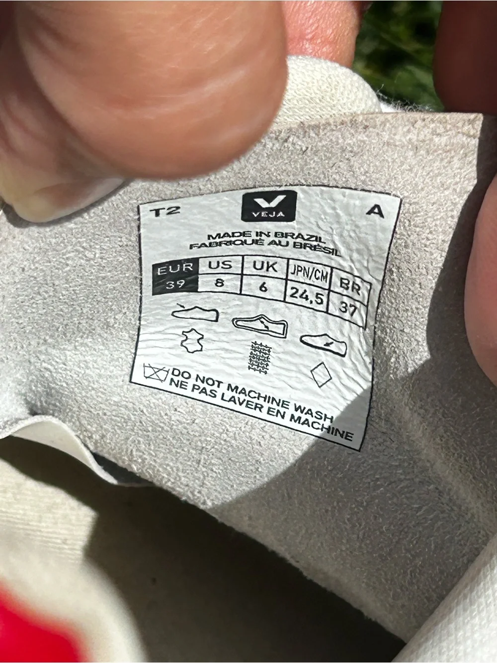 Veja‎ V-10 Low Top White Nautico Pekin Sneakers